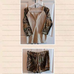 Cabela’s Two-Piece Shorts Pajama Set – Never Worn